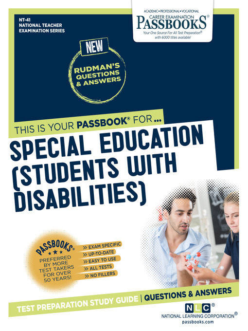 Title details for SPECIAL EDUCATION (Students with Disabilities) by National Learning Corporation - Available